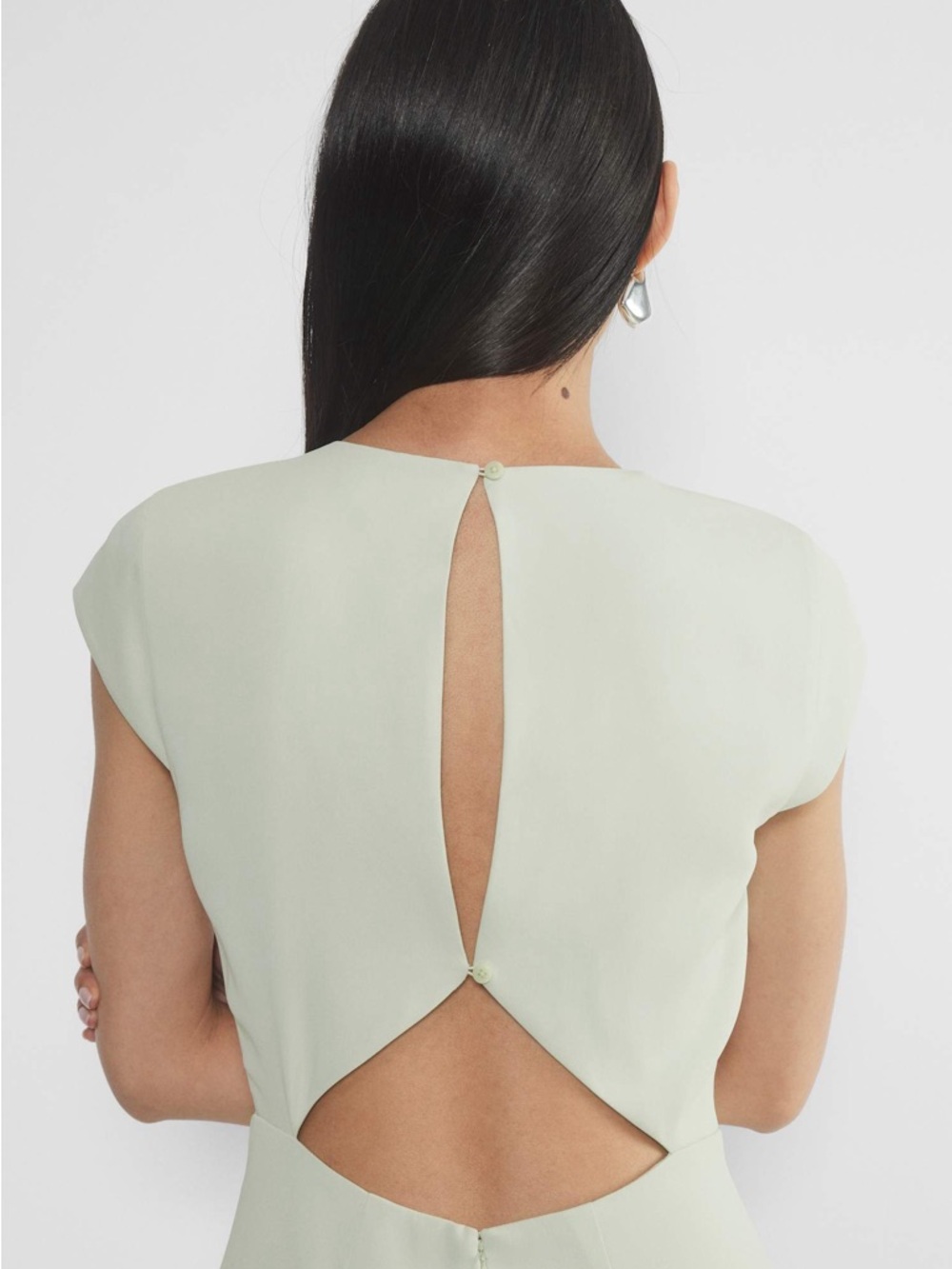 Aritzia Babaton Allround Mint Green Dress - Picture 3 of 10
